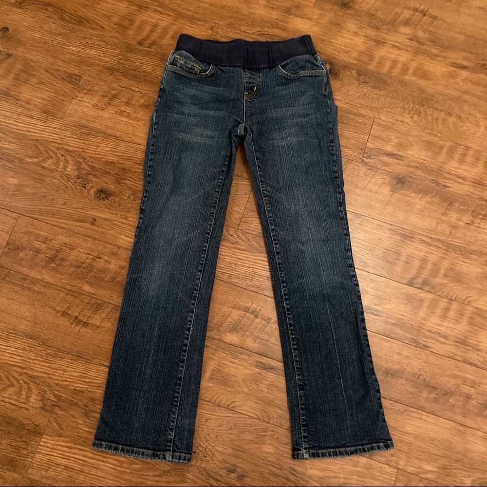 Motherhood Maternity Jeans Small Denim Pants Blue